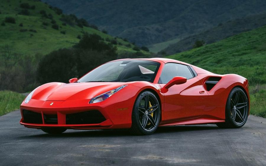 Ferrari 488 Spider on HRE Wheels (P107SC) '2019